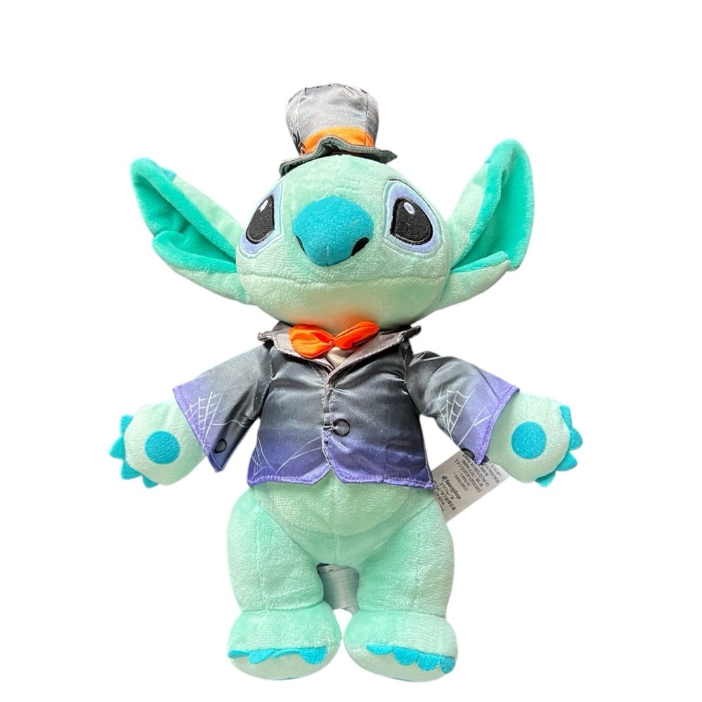 Disney Parks Exclusive 2022 Haunted Mansion Halloween Stitch Plush